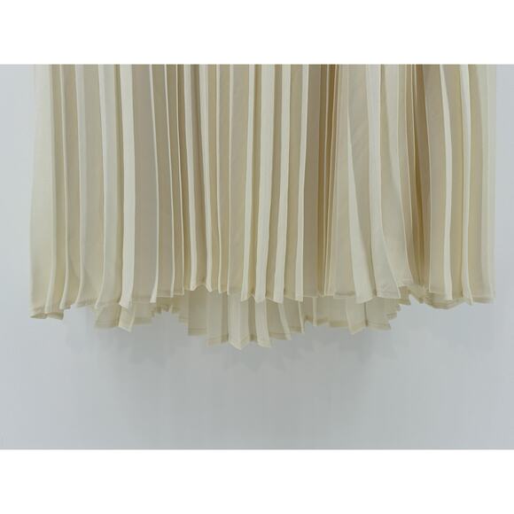 Express Womens Pleated Color Block Maxi Skirt - XS - Picture 3 of 5